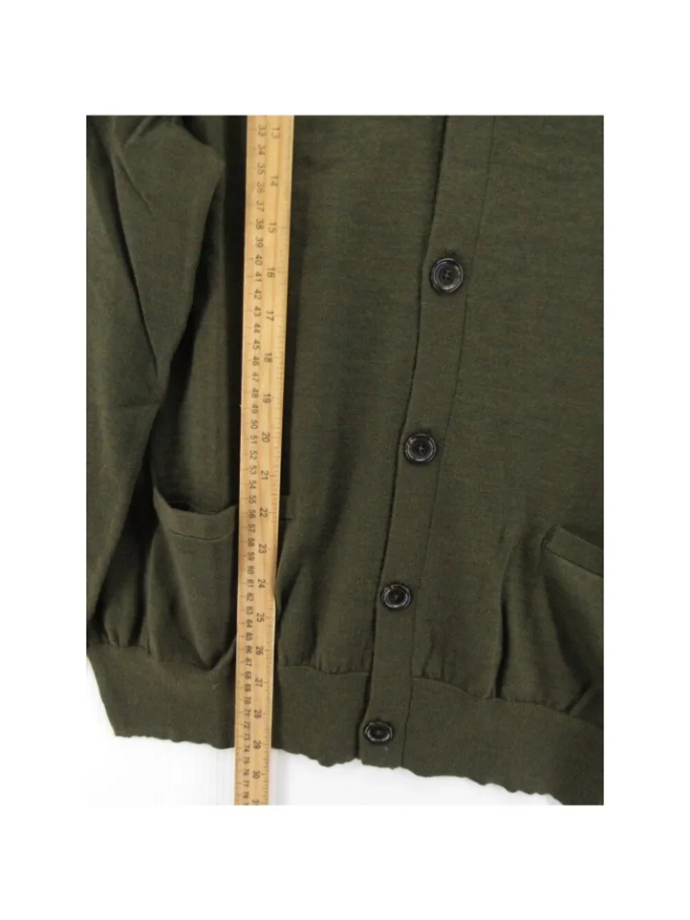 Polo Ralph Lauren Sweater 2XB Big Merino Wool Cardigan Button Up Knit